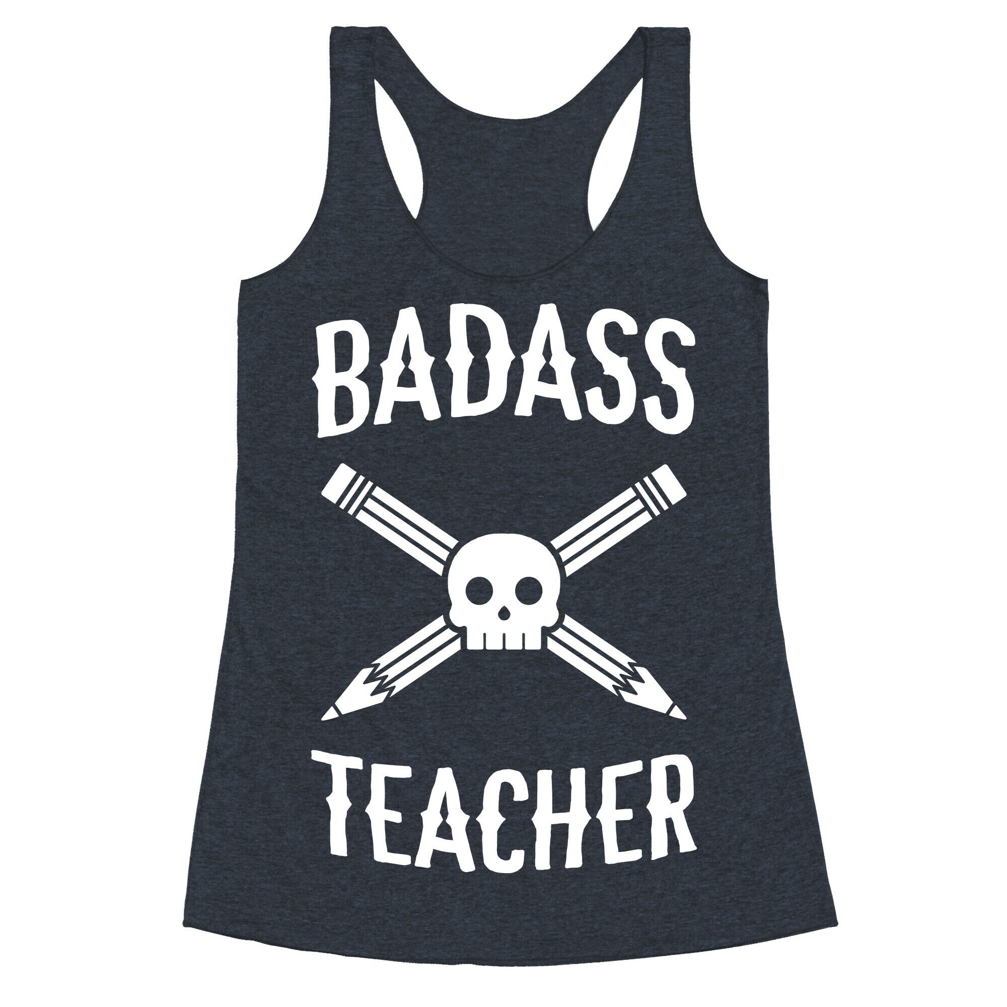 Badass Teacher Racerback Tank